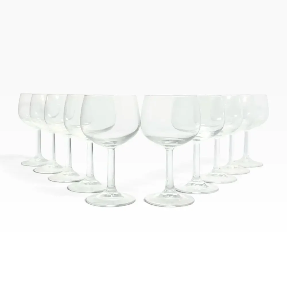 Cristal d’Arques “Grand Vin” Set of 10 Balloon Wine Glasses 6 1/2” 12oz